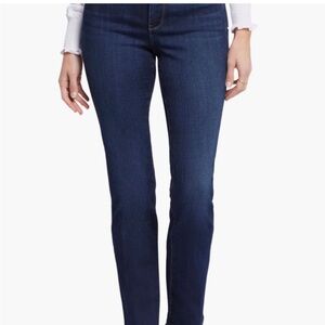 NYDJ Dark Blue Straight Leg Jeans